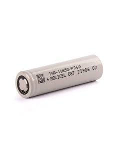 Ogniwo Molicel INR18650-P26A 3,6V 2600 mAh Spot welded
