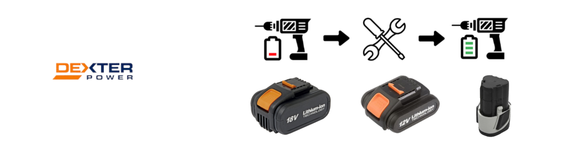 Regeneracja akumulatorów do elektronarzędzi Dexter - Optymalne odnowienie energii 