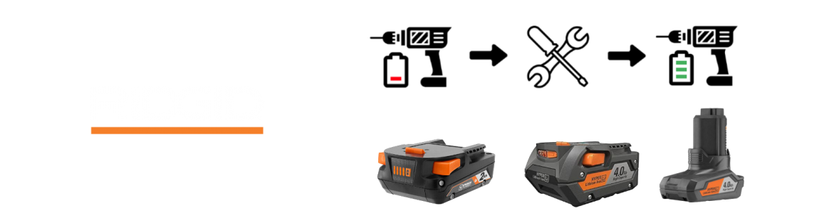 Regeneracja akumulatorów do elektronarzędzi Ridgid - Ożywiaj swoje narzędzia 